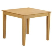 East West Furniture OXT-OAK-T Oxford Square Dining Table- Oak Finish