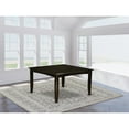thumbnail image 1 of PFT-CAP-T Parfait Gathering Dining Square 54" Table with 18" Butterfly Leaf finished in Cappuccino (Only Tabletop Available), 1 of 5