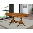 thumbnail image 1 of Plainville Table with 18" butterfly Leaf -Saddle Brown, 1 of 4
