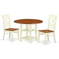 thumbnail image 1 of East West Furniture Dining Room Set Buttermilk & Cherry, SUQU3-BMK-W, 1 of 4