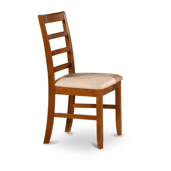 East West Furniture Table Set Includes a Square Dining Table with Butterfly Leaf and Dining Chairs (Chair Seat Type Options) PFPO5-SBR-C