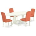 thumbnail image 1 of East West Furniture Dining Room Set Linen White, VAEN5-LWH-78, 1 of 4