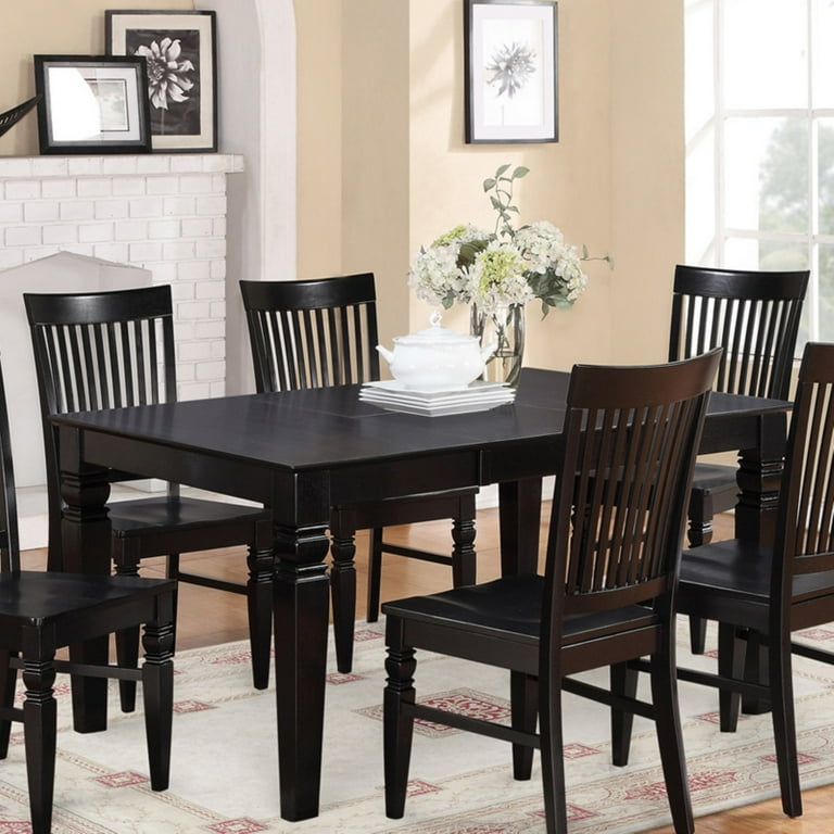 60 inch rectangular best sale dining table with chairs