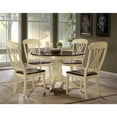 thumbnail image 1 of East West Furniture X-Style 6-piece Wood Dining Set in White/Baby Blue, 1 of 10