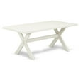 thumbnail image 1 of East West Furniture X027EN206-9 - 9-Piece Rectangular Dining Table Set - 8 Parson Chairs and a Rectangular Dining Table Solid Wood Structure, 1 of 3