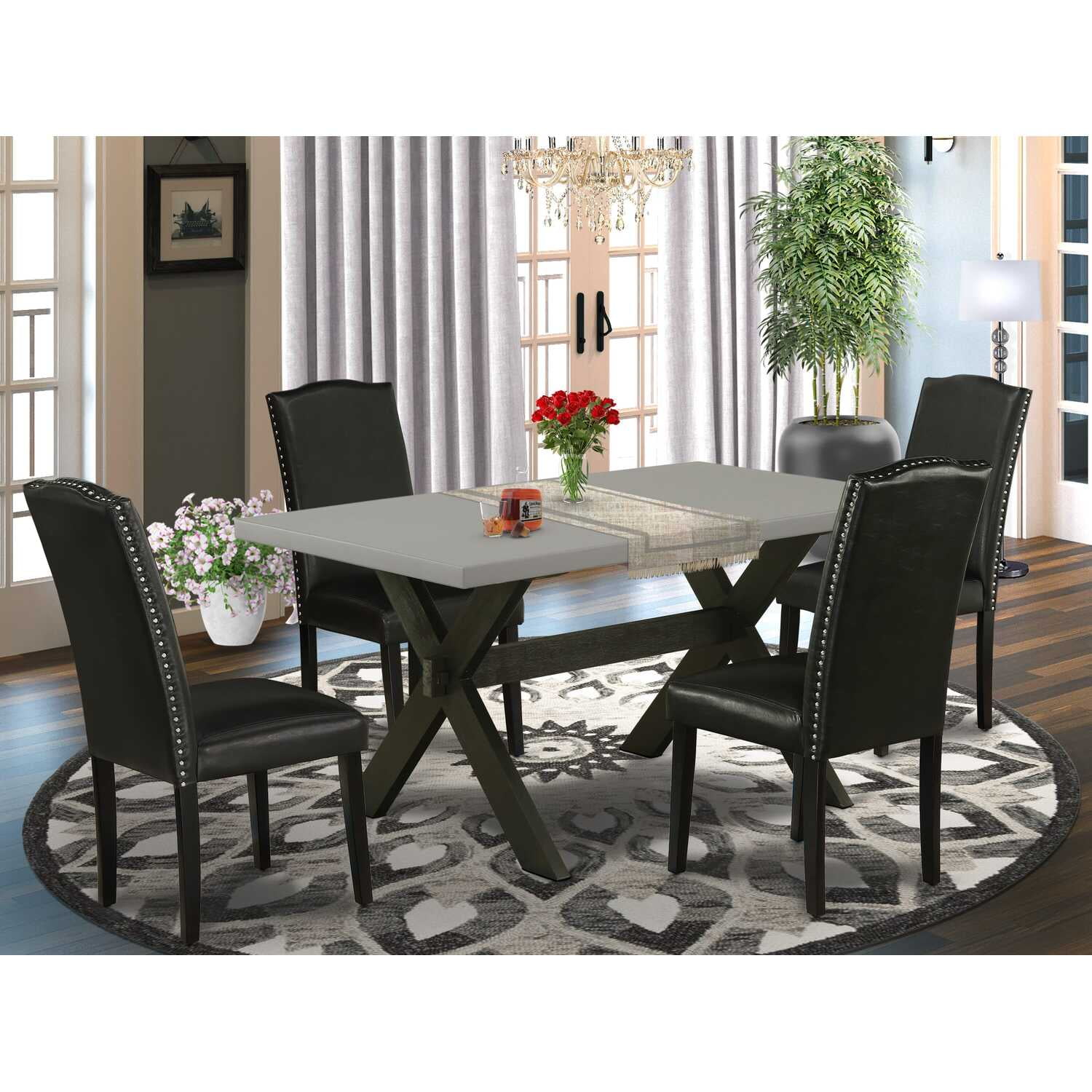 ベランダチェアデザイナーズ Modern Dining Table chair Amazon