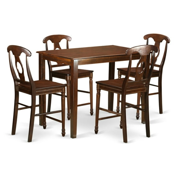 5 Pc counter height set-pub Table and 4 Dining Chairs.