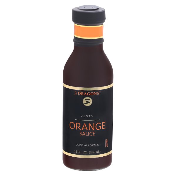 3 Dragons Eastwest Zesty Orange Sauce - 12 Oz Bottles (Pack Of 6)
