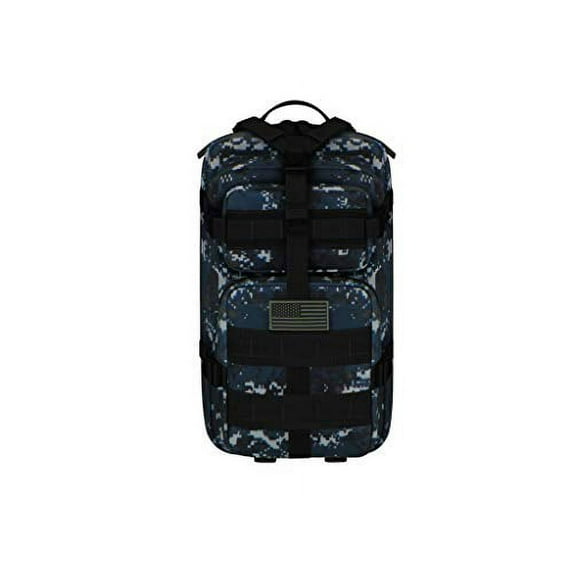 East West U.S.A RTC502L Tactical Molle Sport Military Assault Rucksacks Trekking Bag - Navy-ACU