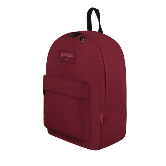 East West U.S.A. Simple Backpack Burgundy