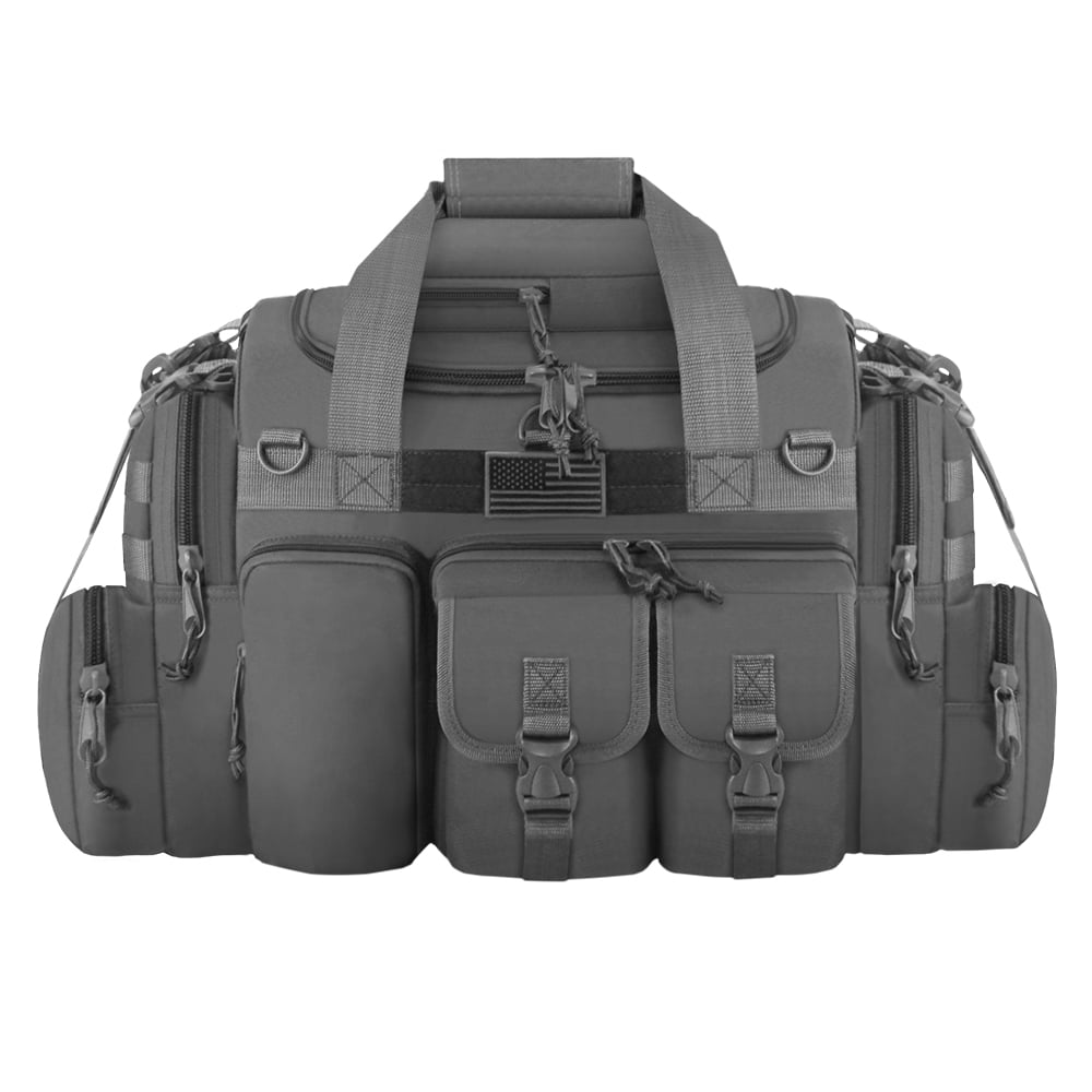 East West USA The Humvee Duffle Bag (Large) - Grey