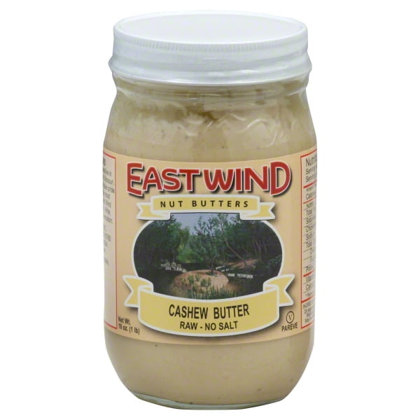 East Wind Nut Butters Raw Cashew Butter, 16 oz