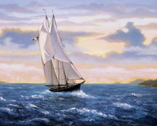 East Wind Sails Canvas Art - Sambataro (24 x 30)