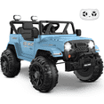 thumbnail image 1 of East doll 12V Ride on Toys for Toddlers, Electric Car for Kids, Kids Car with Remote Control, Bluetooth, Music, 3 Speeds for Kids Gifts, Blue, 1 of 7