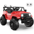 thumbnail image 1 of East doll 12V Ride on Toys for Toddlers, Electric Car for Kids, Kids Car with Remote Control, Bluetooth, Music, 3 Speeds for Kids Gifts, Red, 1 of 8