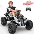 thumbnail image 1 of East doll 24V Ride on Toys for Big Kids, 24V Ride ons Car ATV for Kid with 4×200W Motors, Parent Remote Control, Bluetooth Music, Adjustable Seat, Off Road Kids Electric Car for Ages 3-12, White, 1 of 10