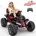 thumbnail image 1 of East doll 24V Ride on Toys for Big Kids, 24V Ride ons Car ATV for Kid with 4×200W Motors, Parent Remote Control, Bluetooth Music, Adjustable Seat, Off Road Kids Electric Car for Ages 3-12, Red, 1 of 10