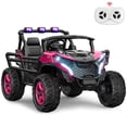thumbnail image 1 of East doll 24V Kids Ride on UTV Car, 2 Seater Ride on Toy for Big Kids, Power Ride on Car for Boys, 4WD 800W Motors, Kid Electric Car Aged 3-8Y , 5.1 MPH , EVA Wheels, Remote Control, Music, Pink, 1 of 9