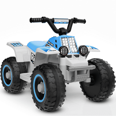East doll 6V 7Ah Ride on ATV for Toddlers, Kids 4 wheelers for 18-36 Months, Ride-on Toy, MP3, 2MPH Max Speed,55 Lbs,Blue