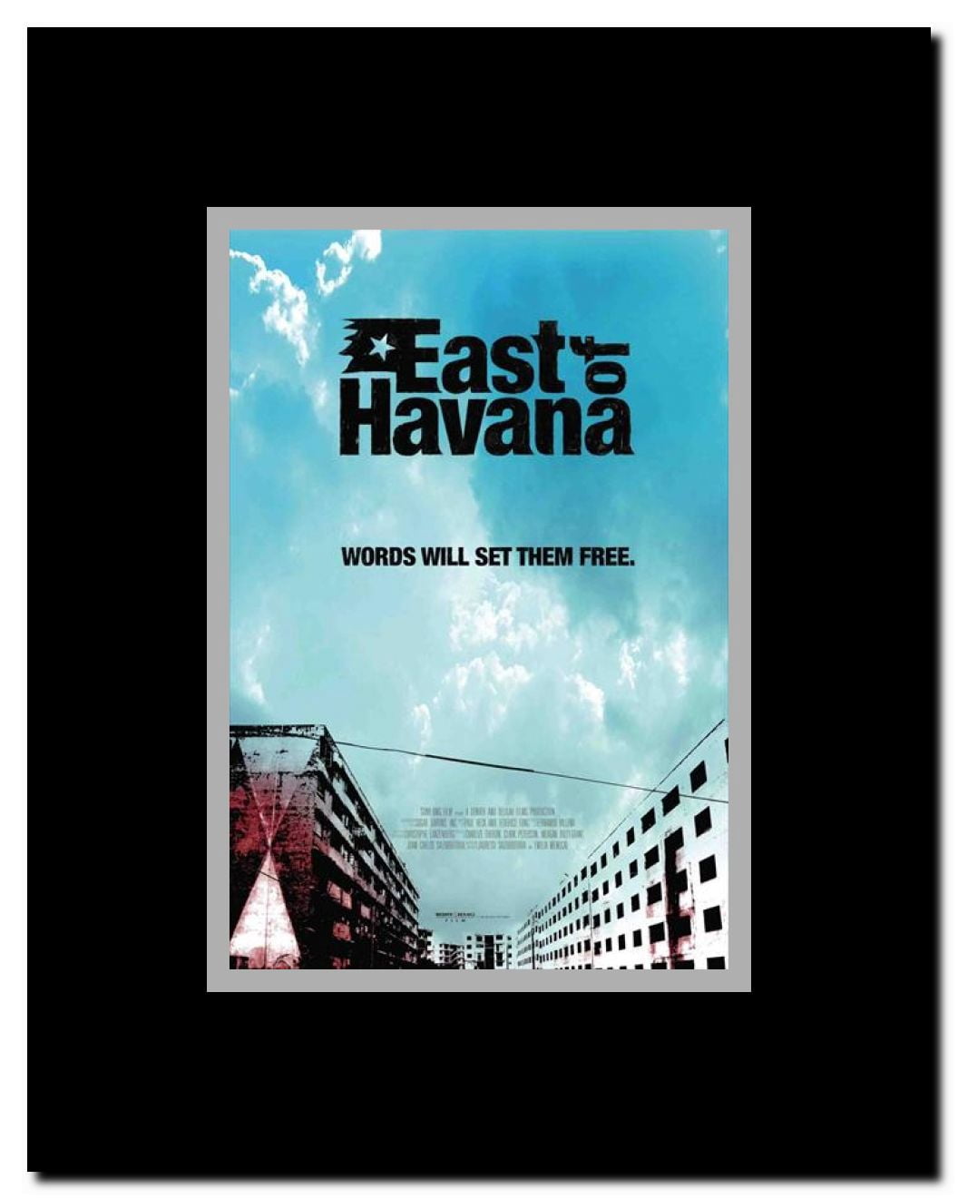 East of Havana Framed Movie Poster