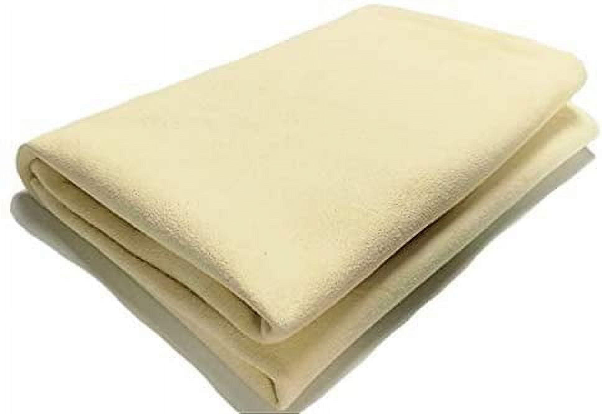 EastElegant Car Cleaning Natural Chamois Leather Drying Towels 60x90 cm