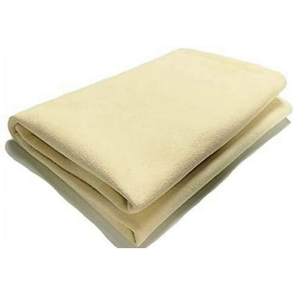 EastElegant Car Cleaning Natural Chamois Leather Drying Towels 60x90 cm