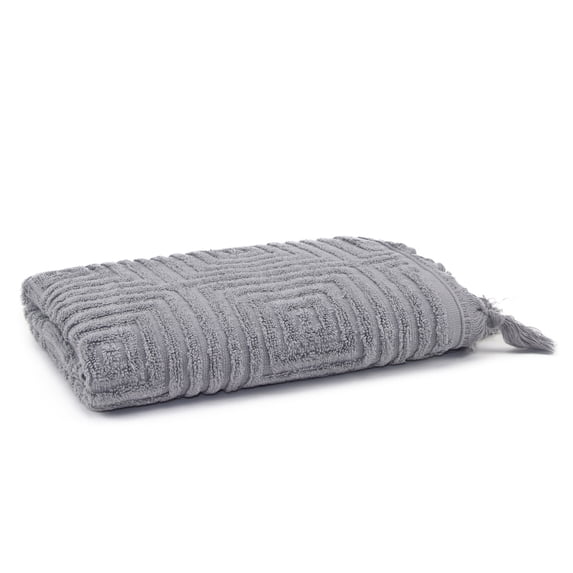 EastNBlue East'N Blue Troya Bamboo Hand Towel (Pack of 1) Fog Grey