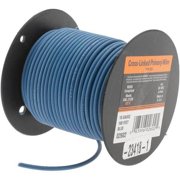 EastPenn -23419 18 AWG, 100' OAL, Hook Up Wire Blue Polyethylene Jacket