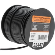 EastPenn 23447 14 AWG Automotive Cross-Linked Polyethylene Wire 100 Long, Black