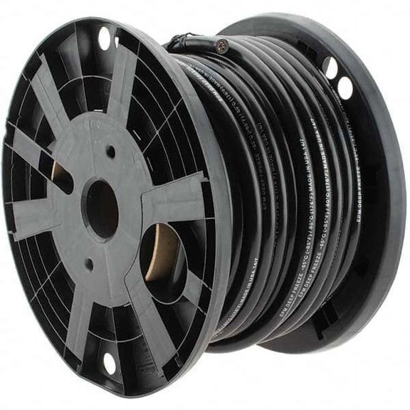 EastPenn 23497 14 AWG, 100' OAL, Hook Up Wire Black Tuphayzel Jacket