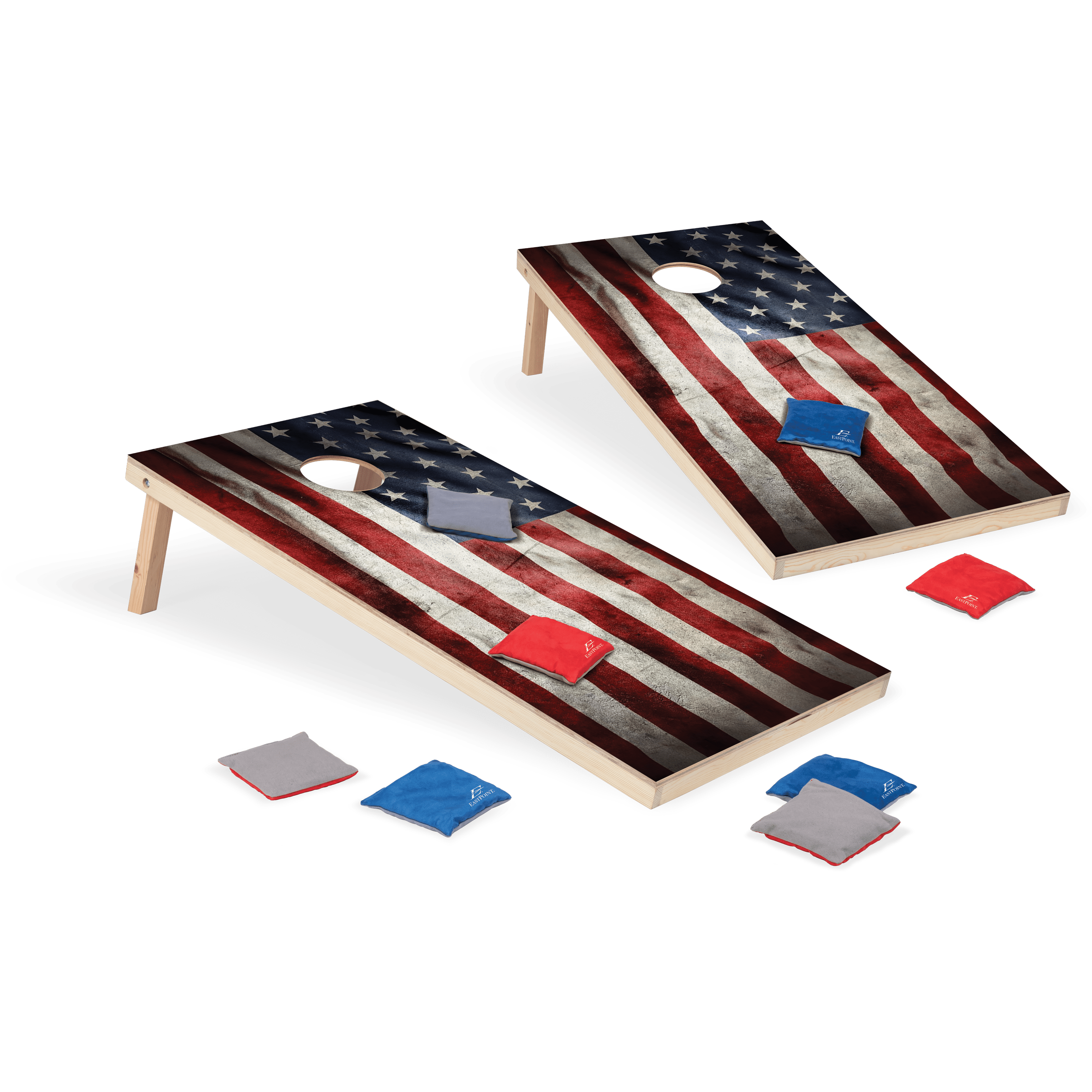 American Flag Cornhole Game Set