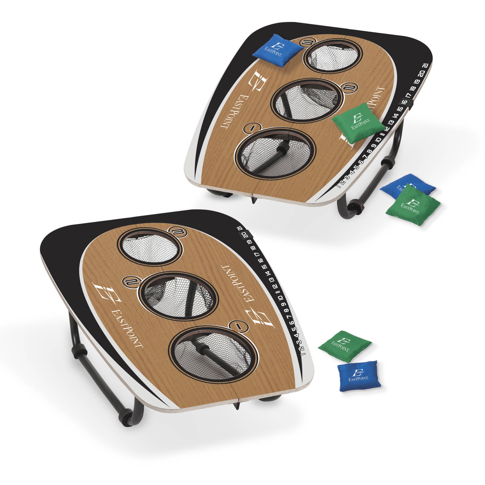 EastPoint Sports 3 Hole Cornhole Bean Bag Toss Set