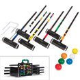 EastPoint Sports 6Player Croquet Lawn Game with Portable Caddy