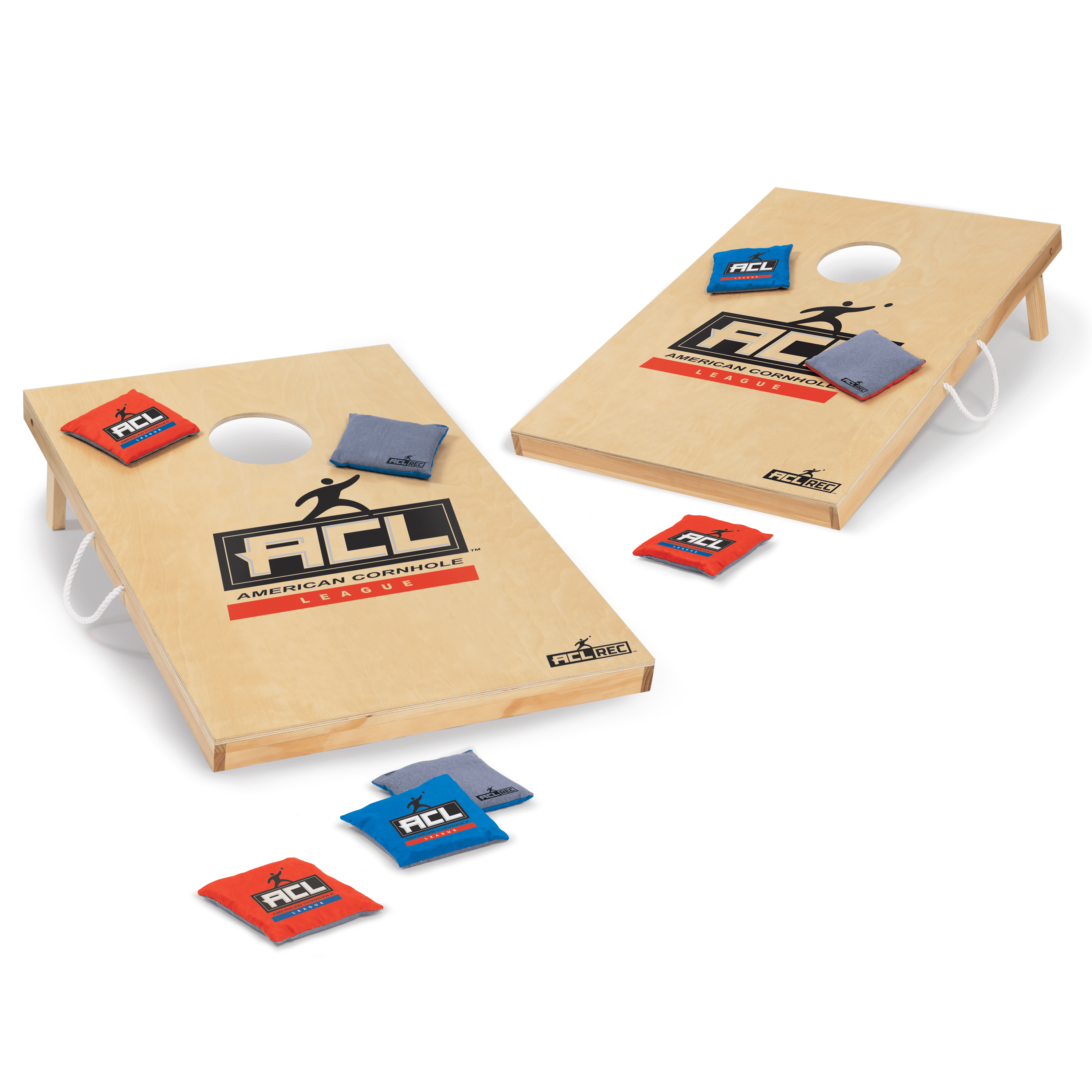 EastPoint Sports ACL Outdoor Cornhole Game Set; 3x2 Wood Boards, 8 Bean  Bags Included - Walmart.com