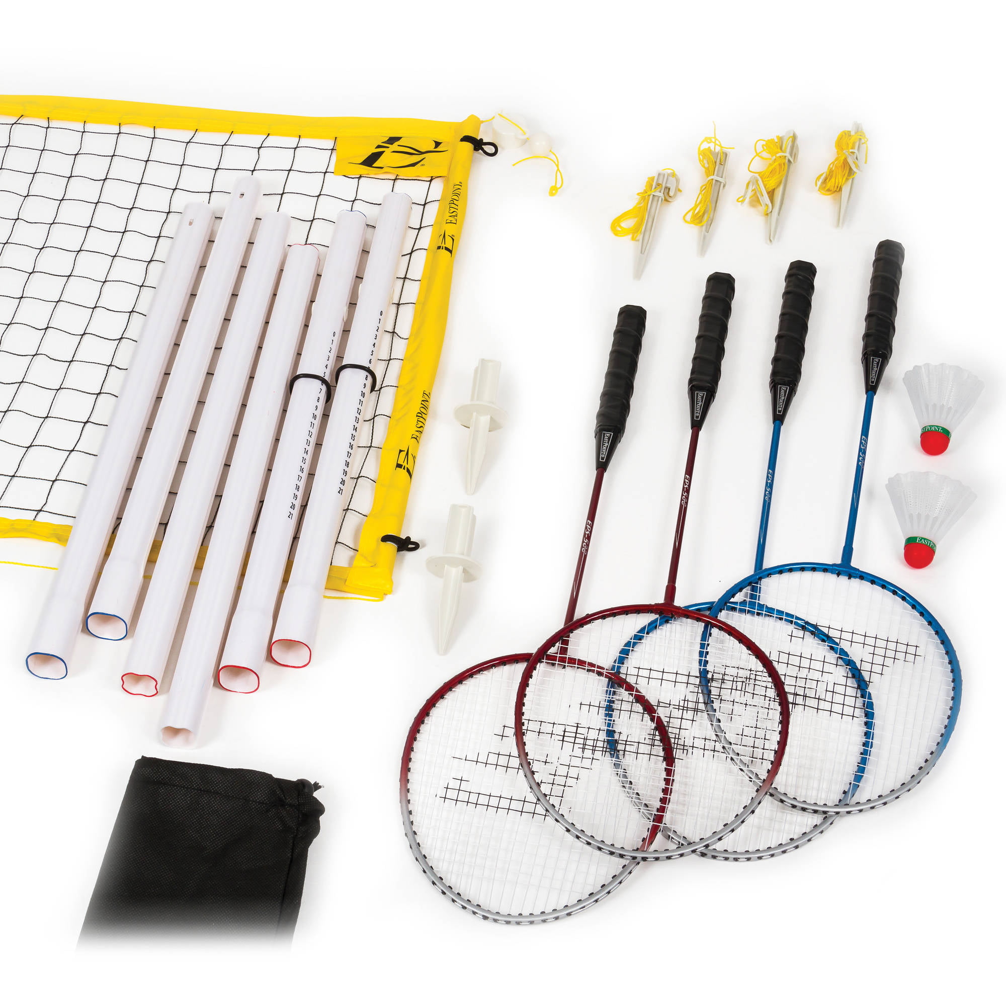 Eastpoint Easy Set Up Badminton Set (Unboxing, Set Up, Review) 