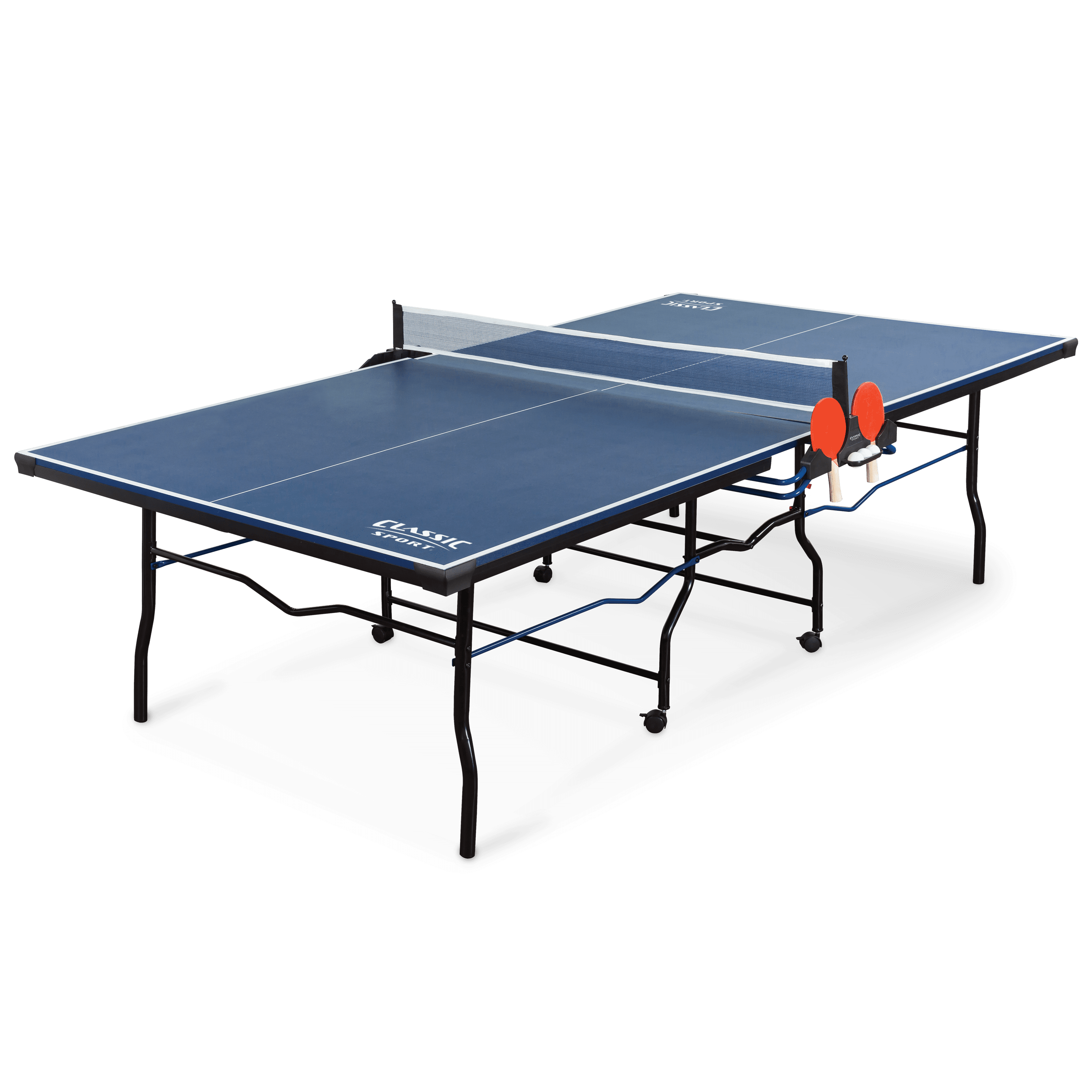 EastPoint Sports Classic Sport 15mm Table Tennis Table, Tournament Size 9  ft. x 5 ft. for Indoor Game Room 
