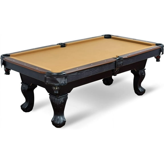 EastPoint Sports Masterton Billiard Bar-Size Pool Table 87 Inch or Cover, Tan Perfect for Family Game Room