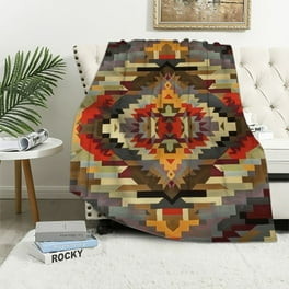 EastSmooth Blanket Southwest Inspired Gift Throw Woven from Cotton Made in Walmart