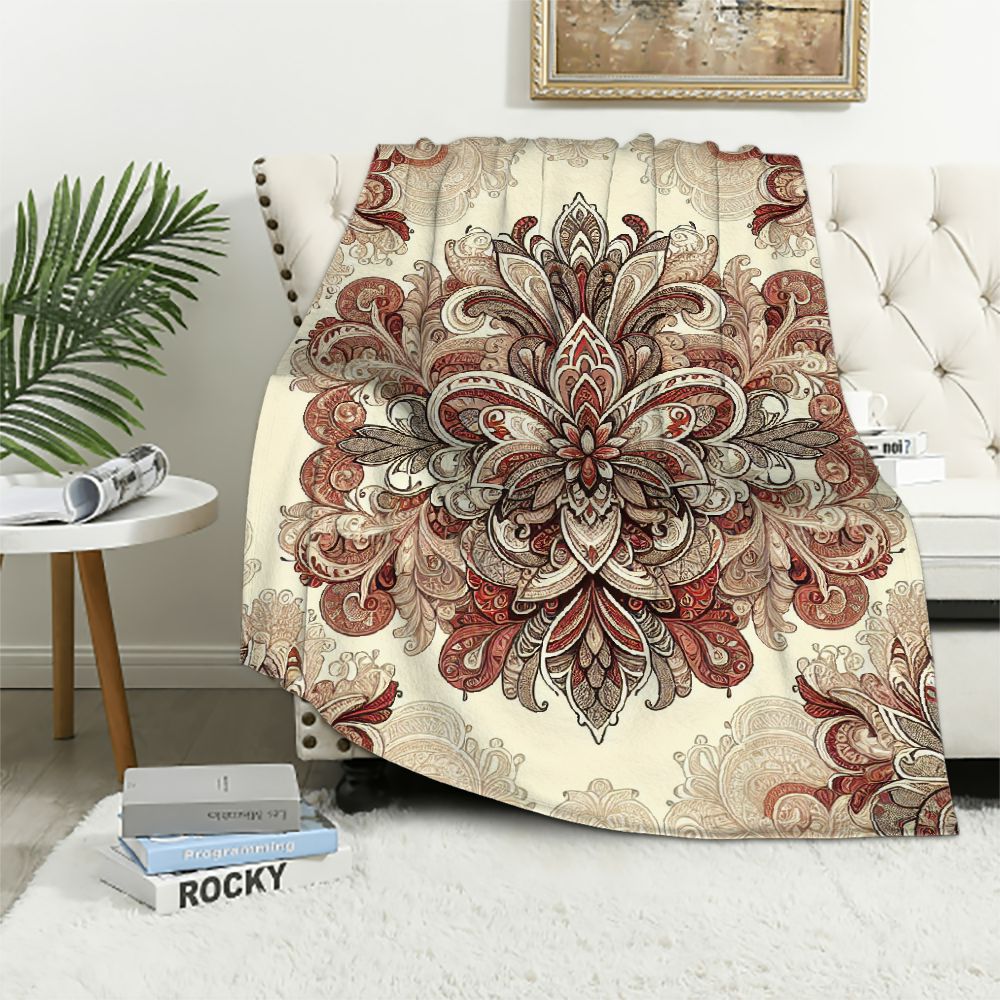 EastSmooth Boho Throw Blanket Couch Woven - Bohemiribal Blanket Boho ...