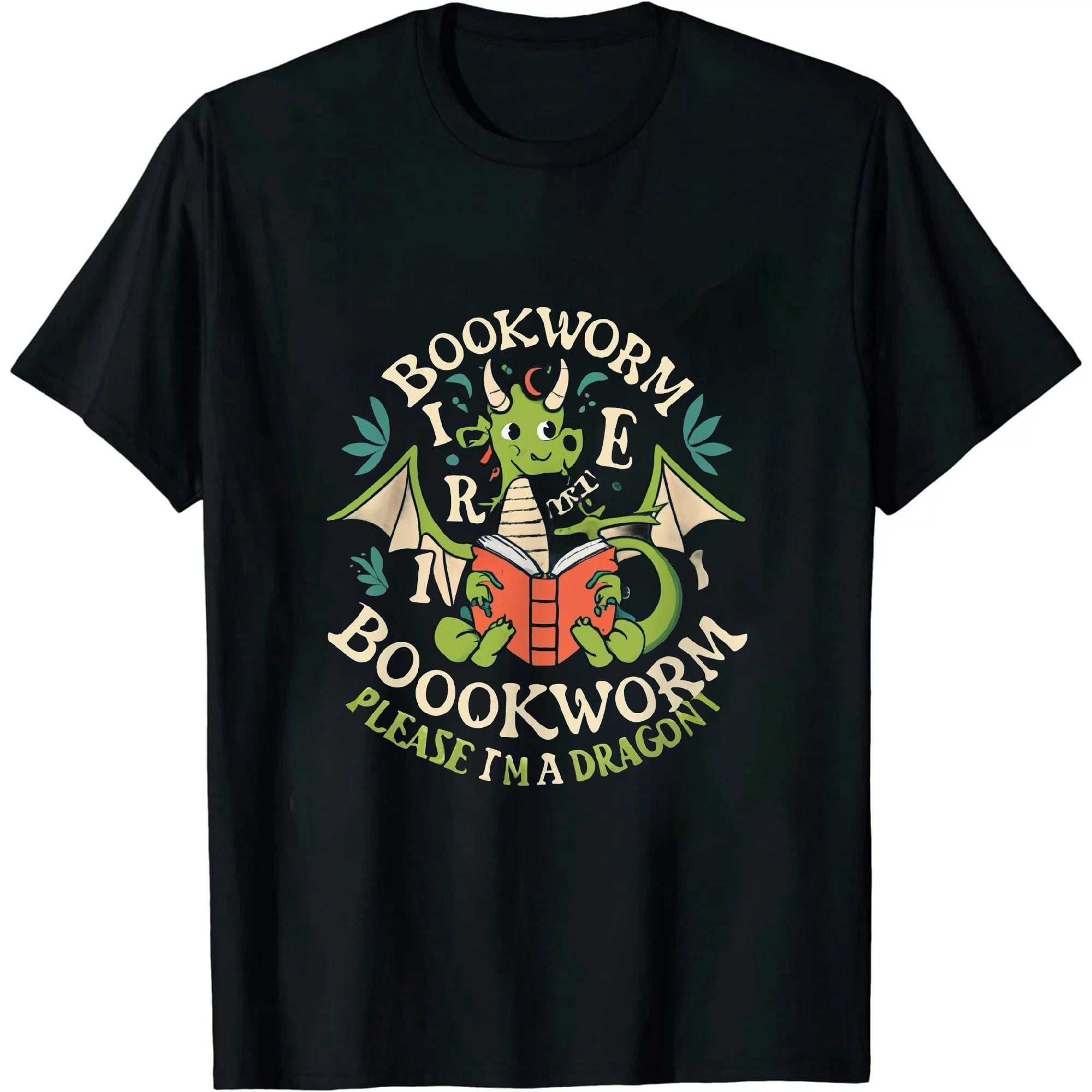 Bookworm Please I'm A Book Dragon T-Shirt Bookworm Please I'm A Book Dragon T-Shirt