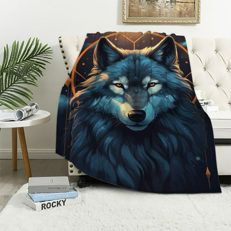 Wolf dream catcher blanket hotsell