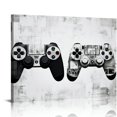 thumbnail image 1 of EastSmooth Gamepad Gamer Canvas Wall Art for Game Room Wall Decor Retro Gamer Decor for Boys Room Gaming Posters Prints Pictures Painting Artwork Gift for Gaming Lover, 1 of 4