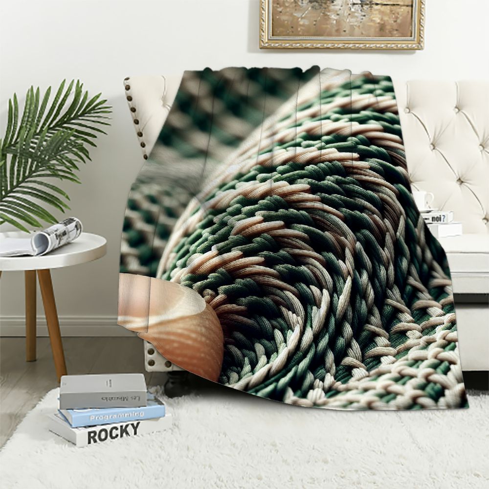 EastSmooth , Genuine Irish 100 Wool Plaid Blankets, Soft & Warm