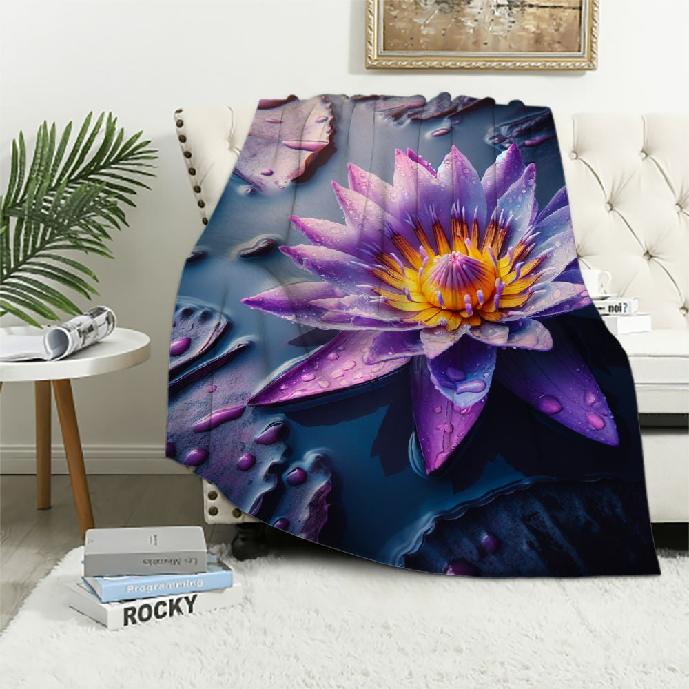 Papagei Flannel Decke 150x200cm - 3D Print Kuscheldecke Für Sofa & Bett