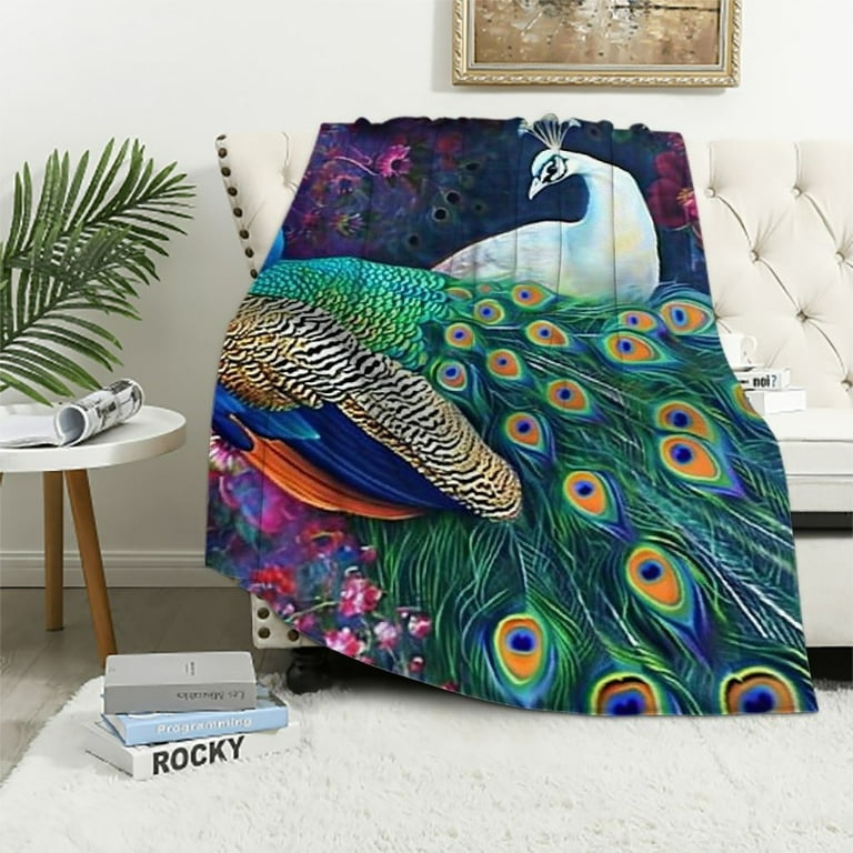 Peacock blanket shop