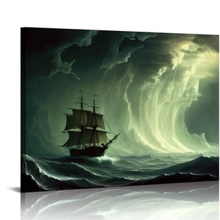 Pirate Ship Painting