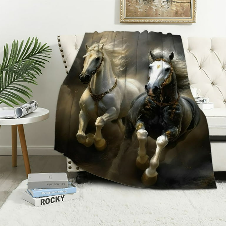 Fuzzy horse blanket new arrivals