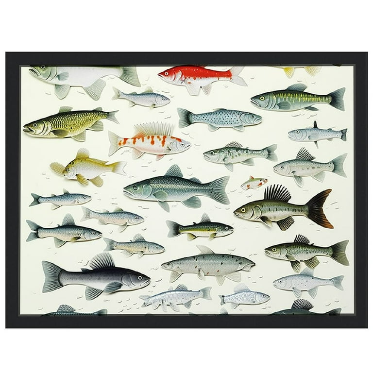 Antique Replica Fish Art Print
