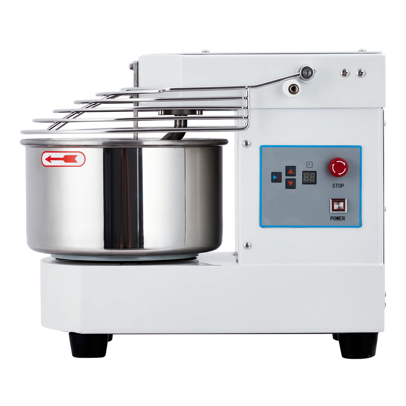 EastVita 10.5 Qt Commercial Food Mixer,650W Dual Rotating Stand Dough ...