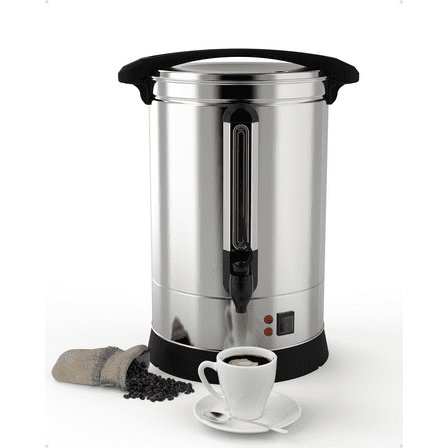 EastVita 100 Cup Commercial Coffee Maker,14L Large Capacity Coffee Urn for Buffet,Catering,Wedding,Gathering,Hot Coffee Dispenser